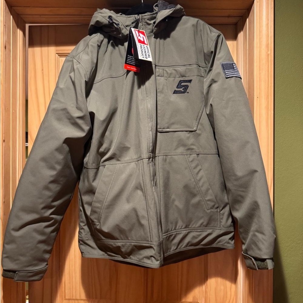 Men's Snap On Coat
